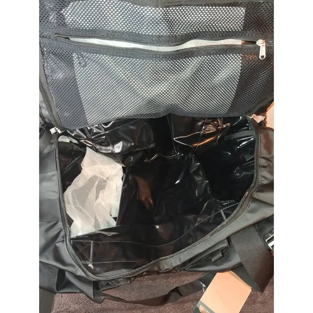 The North Face Base Camp Voyager Duffel 91L backpack TNF Black 28